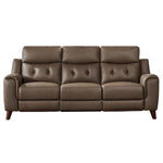 Prospera Home Malibu Top-grain Leather Power Reclining Sofa