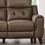 Prospera Home Malibu Top-grain Leather Power Reclining Sofa