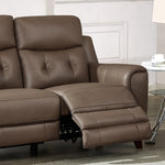 Prospera Home Malibu Top-grain Leather Power Reclining Sofa