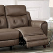 Prospera Home Malibu Top-grain Leather Power Reclining Sofa