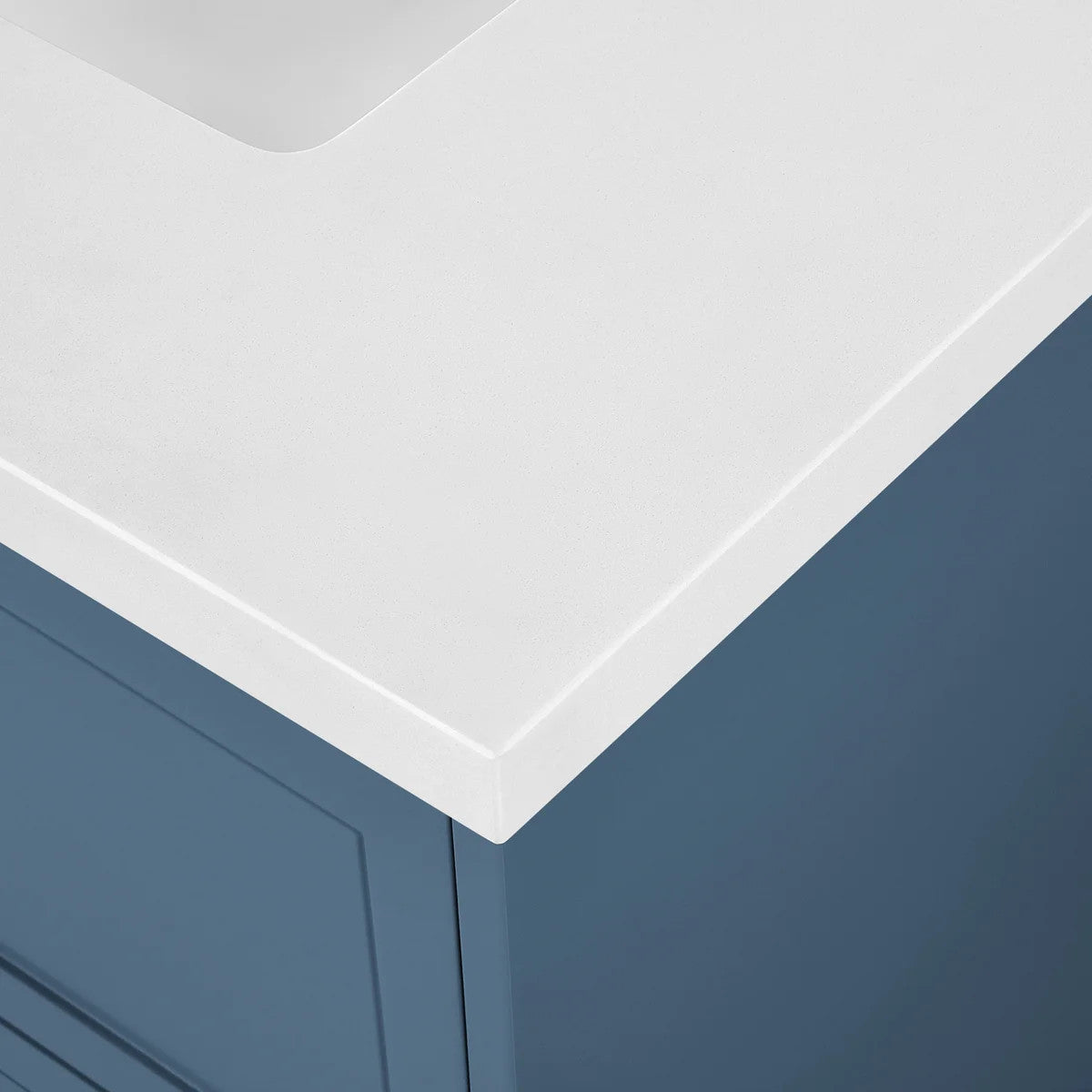 OVE Decors Colin 60 in. Vanity With White Quartz Top