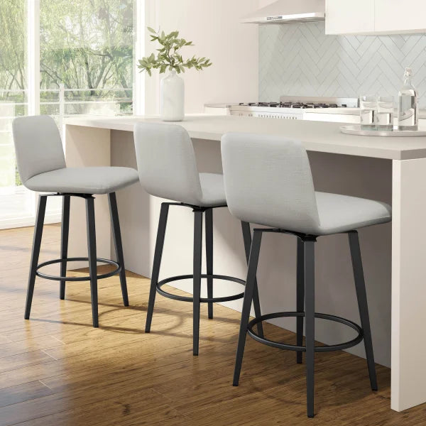 Amisco Betty Swivel Counter Stool