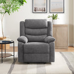 Oliver Fabric Glider Rocker Recliner