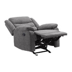 Oliver Fabric Glider Rocker Recliner