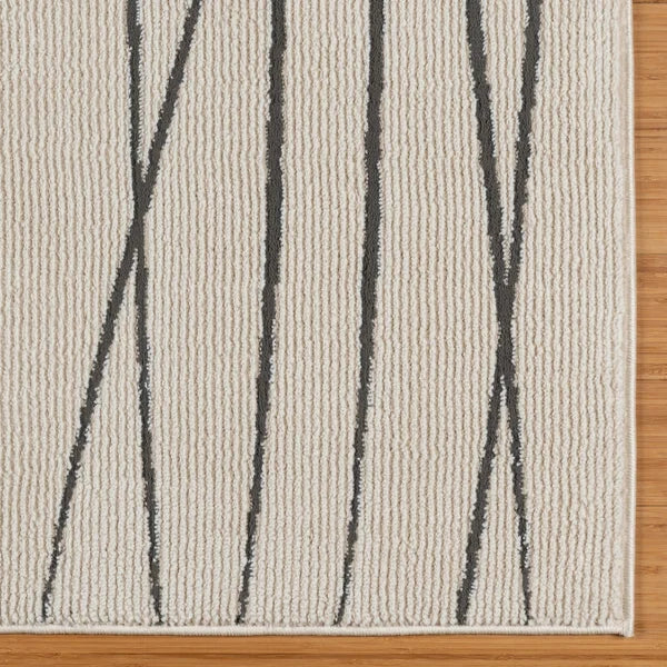 Gertmenian Karma Collection Kanti Ivory Indoor Area Rug