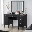 Tresanti Marilyn Makeup Table with LED Lighted Mirror