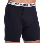 Joe Boxer Men's Organic Cotton Boxer Briefs, 4-pack