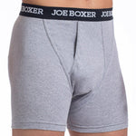 Joe Boxer Men's Organic Cotton Boxer Briefs, 4-pack
