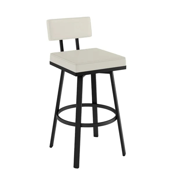 Amisco Staten Swivel Counter Stool in Polyurethane