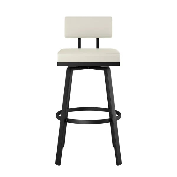 Amisco Staten Swivel Counter Stool in Polyurethane