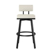Amisco Staten Swivel Counter Stool in Polyurethane