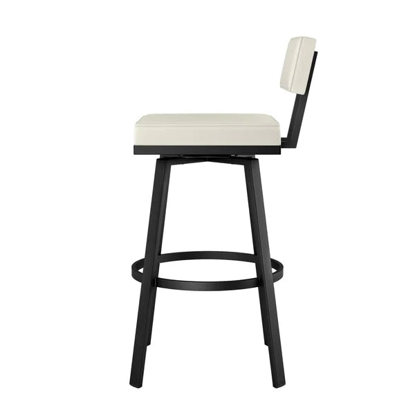 Amisco Staten Swivel Counter Stool in Polyurethane