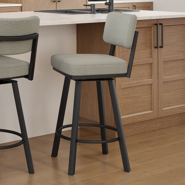 Amisco Alek Swivel Counter Stool