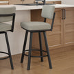 Amisco Alek Swivel Counter Stool