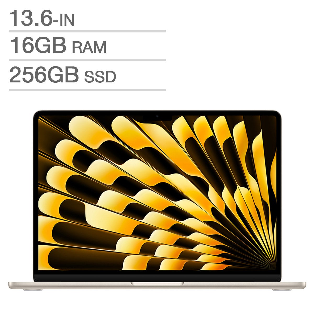 Apple MacBook Air 13.6 in., Apple M4 Chip - 16 GB RAM, 256 GB SSD
