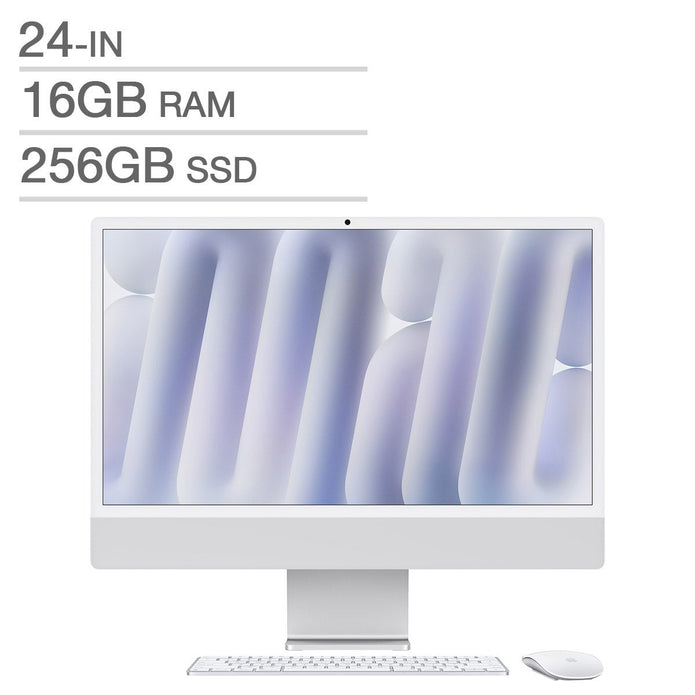 Apple 24 in. iMac, Apple M4 Chip - 16 GB RAM, 256 GB SSD