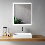 SERA  LED Mirror Frosted Edge with Time and Temperature Function
