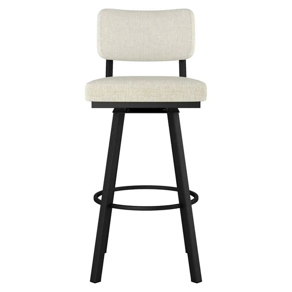 Amisco Alek Swivel Counter Stool with Vinyl Seat