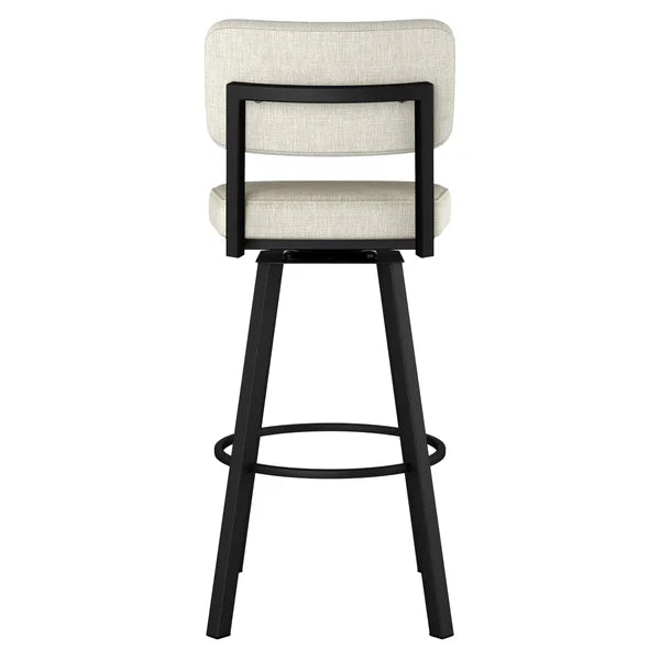 Amisco Alek Swivel Counter Stool with Vinyl Seat