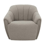 Fiona Fabric Swivel Chair with Power Footrest