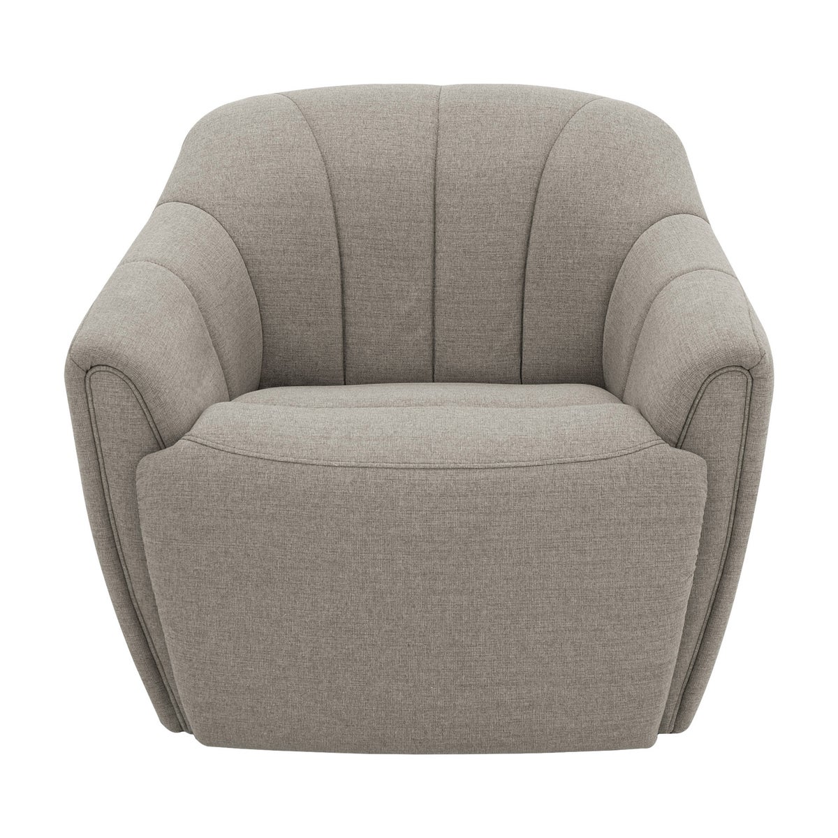 Fiona Fabric Swivel Chair with Power Footrest