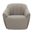 Fiona Fabric Swivel Chair with Power Footrest