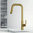 VIGO Hart Angular Single-Handle Kitchen Faucet