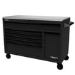 Homak 54 in. TECH Roller Cabinet with Stainless Steel Top & Power Tool Drawer