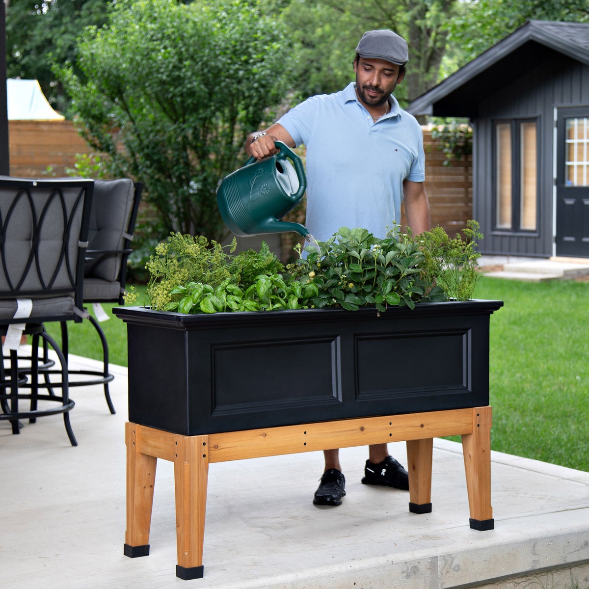 Fairfield 48in Self Watering Elevated Garden Bed