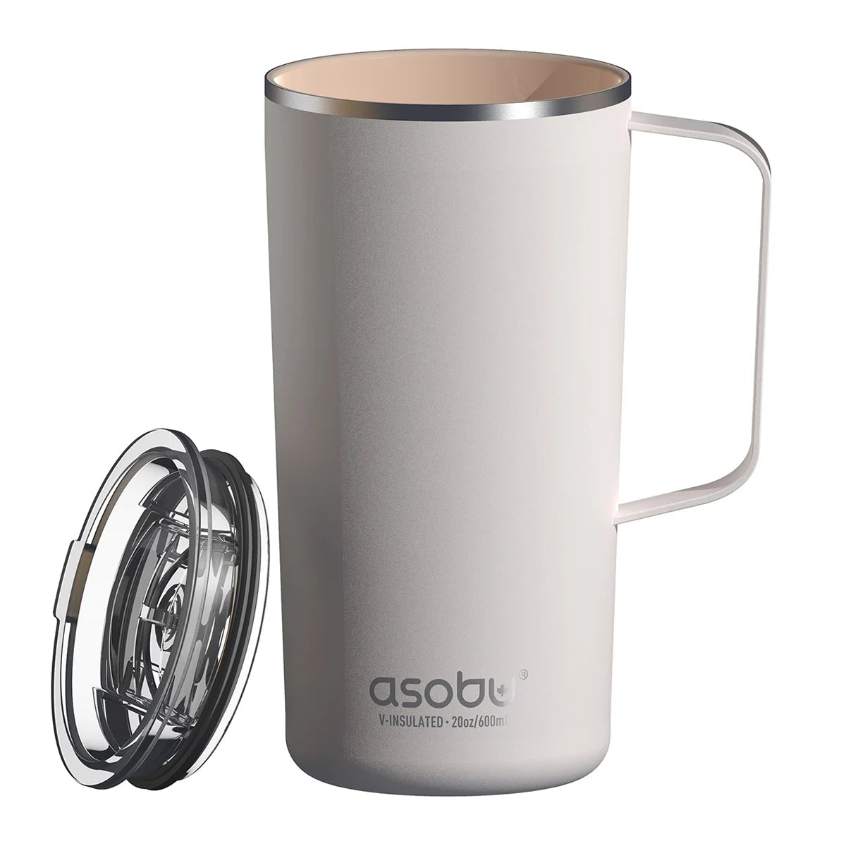 Asobu Ceramic 590 ml (20 oz) Mug, 2-pack