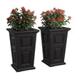 Wyndham 24 in. Tall Planter, 2-pack