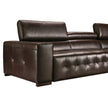 Como 2-piece Top Grain Leather Right-hand Facing Sectional