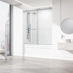VIGO Houston Frameless Sliding Tub Door