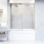 VIGO Houston Frameless Sliding Tub Door