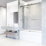 VIGO Houston Frameless Sliding Tub Door
