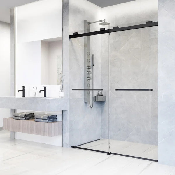 VIGO Houston Frameless Sliding Shower Door