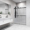 VIGO Houston Frameless Sliding Shower Door
