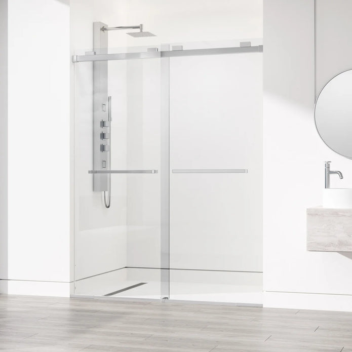 VIGO Houston Frameless Sliding Shower Door