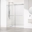 VIGO Houston Frameless Sliding Shower Door