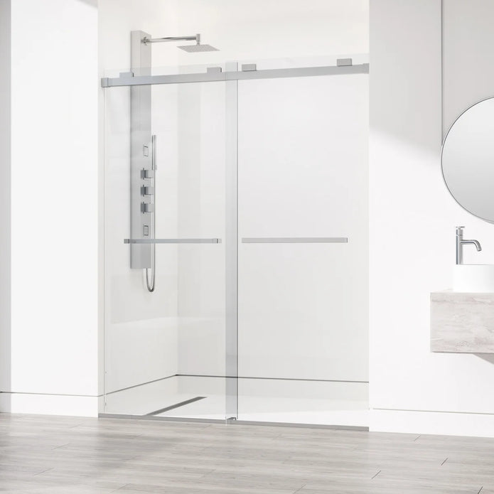 VIGO Houston Frameless Sliding Shower Door