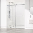 VIGO Houston Frameless Sliding Shower Door