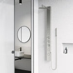 VIGO Sutton 4-jet Shower Panel with Round Head and Hand Shower Wand