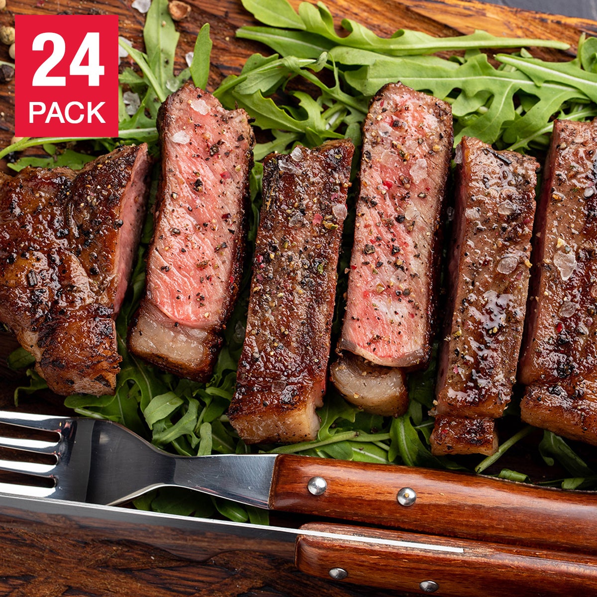 Near North Life AAA Striploin Steaks 12 oz (340 g)