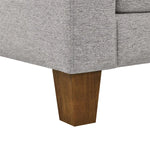 Thomasville Fabric Sofa with Ottoman