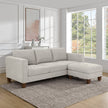 Thomasville Fabric Sofa with Ottoman