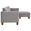 Thomasville Fabric Sofa with Ottoman