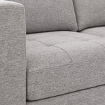 Thomasville Fabric Sofa with Ottoman