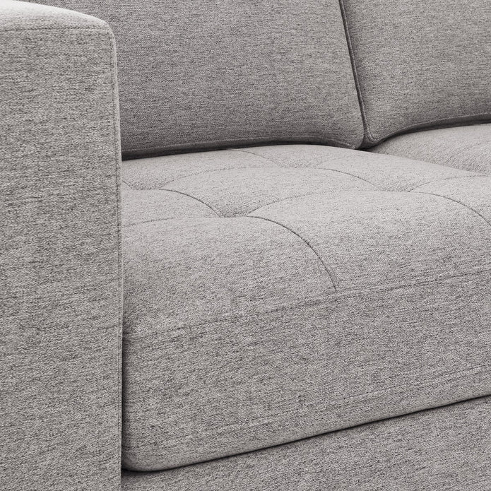Thomasville Fabric Sofa with Ottoman
