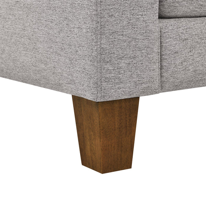 Thomasville Fabric Sofa with Ottoman