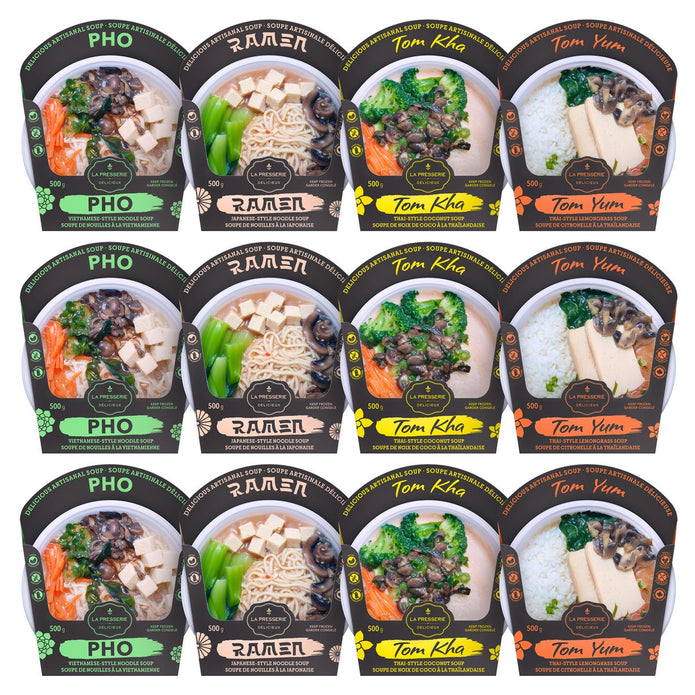 La Presserie Asian Soups, 12 × 500 g